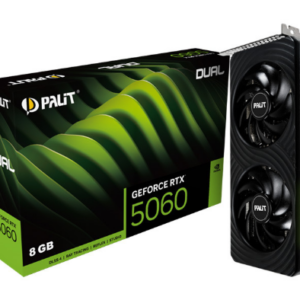 VGA(GRAPIC CARD) PALIT GEFORCE RTX 5060 DUAL - 8GB GDDR7 (NE7506T019T1-GB2061S) (3Y)