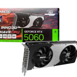 VGA(GRAPIC CARD) INNO3D GEFORCE RTX 5060 TWIN X2 OC x - 8GB GDDR7 (N50602-08D7X-195070C) (3Y)
